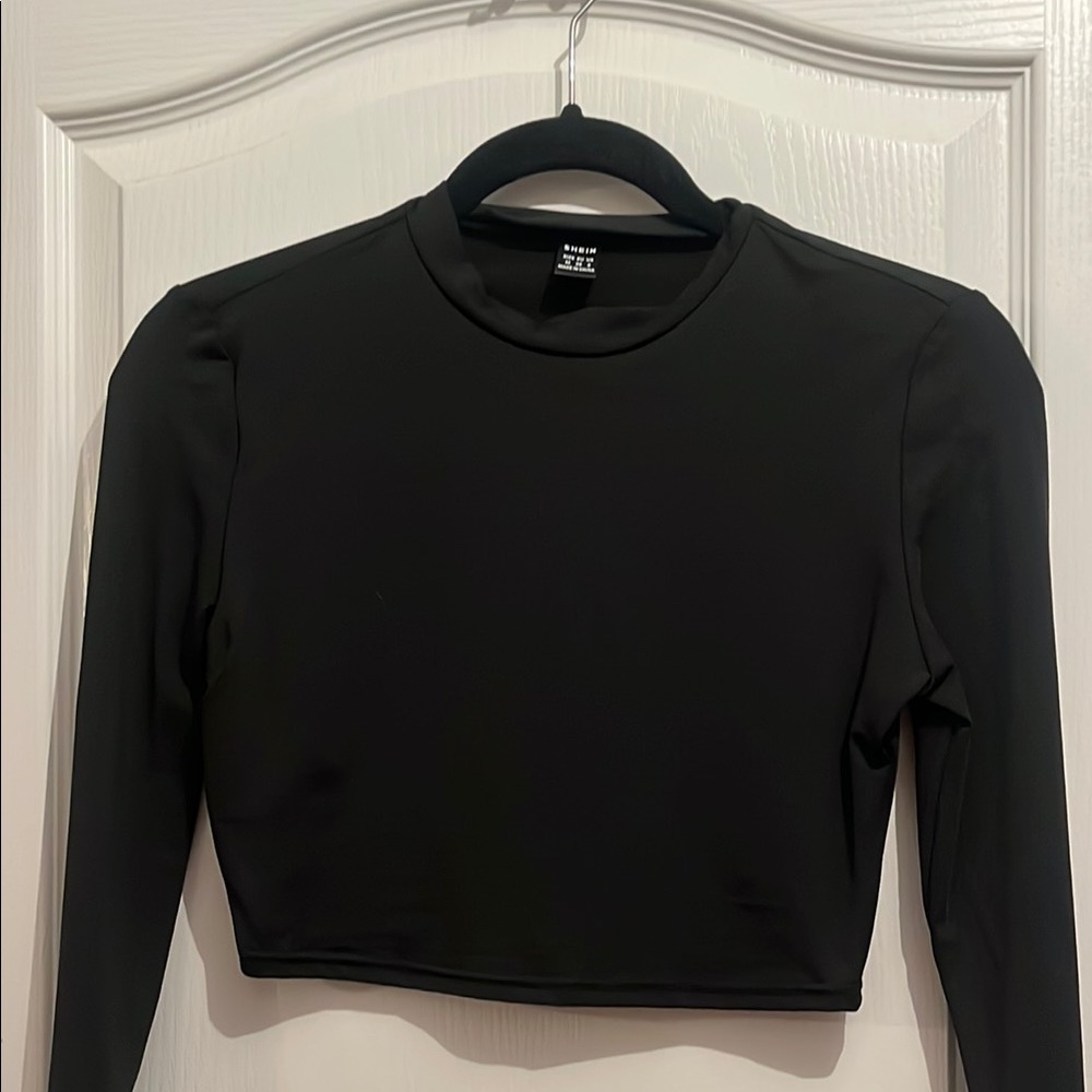 Black Long Sleeve Women's Top